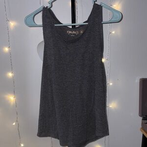 Mudd Dark Gray Tank Top